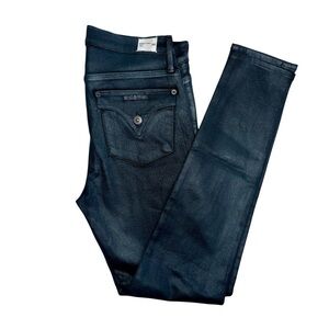 Hudson Lilly Midrise Ankle  Skinny Jeans Midnight Indigo Size 30  Like New!